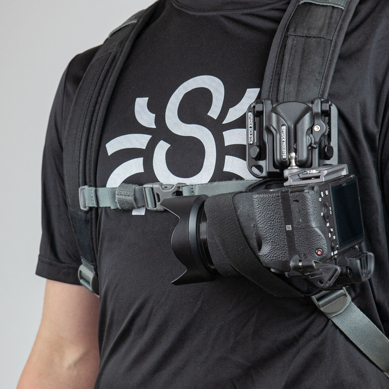Kabura do plecaka SPIDER CAMERA HOLSTER Spider X Backpacker Kit v2