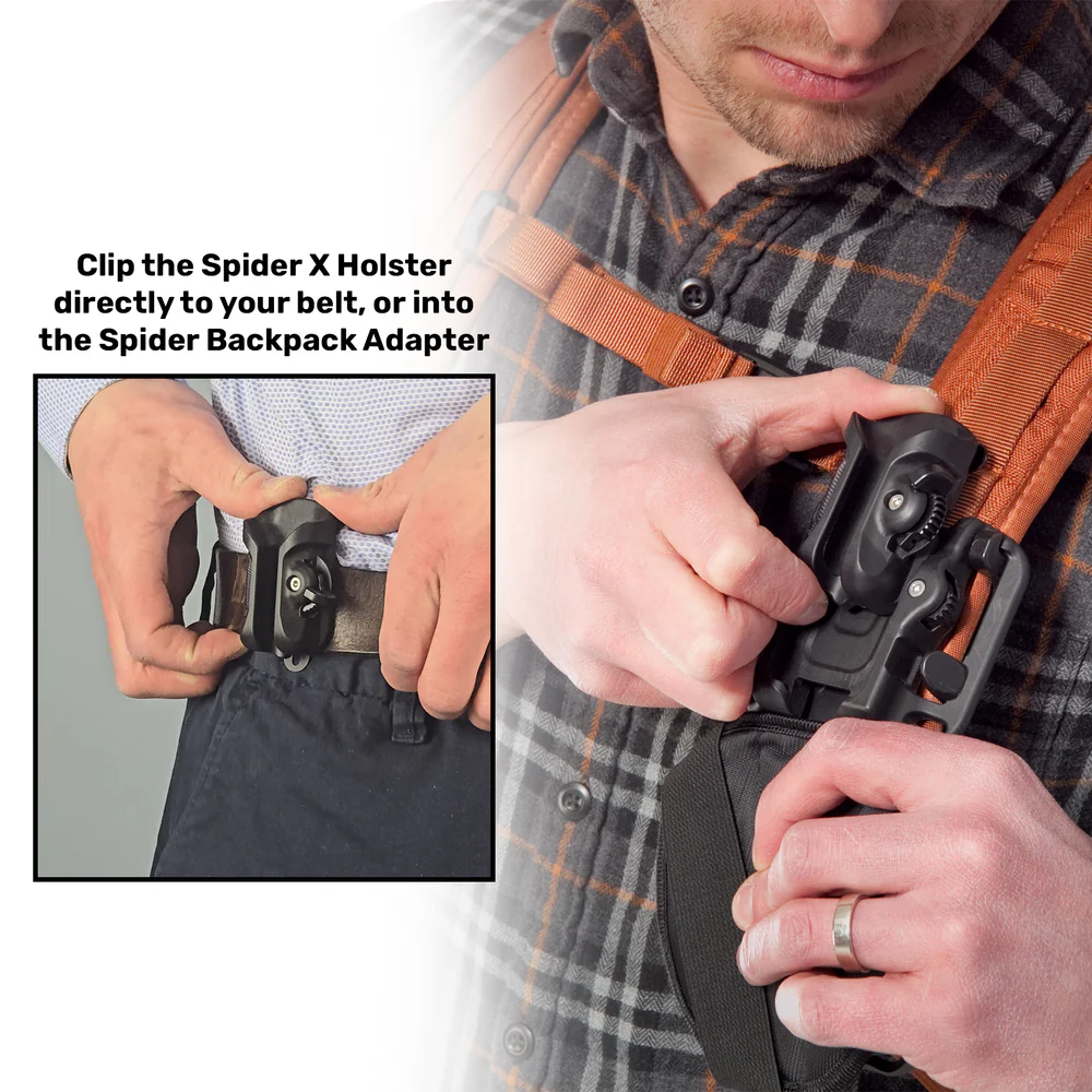 Kabura dla akcesoriów SPIDER CAMERA HOLSTER Spider X Pro Grip Kit v3