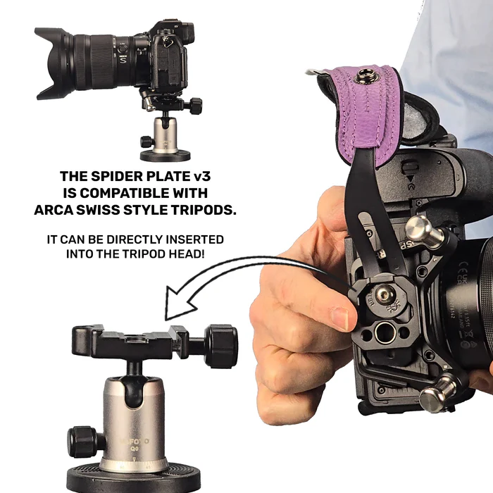 Płytka do aparatu SPIDER CAMERA HOLSTER SpiderPro Plate (L+R) v3