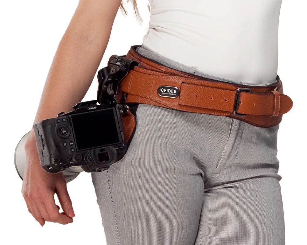 Pas biodrowy SPIDER CAMERA HOLSTER SpiderPro Single Camera System v3 (BROWN)
