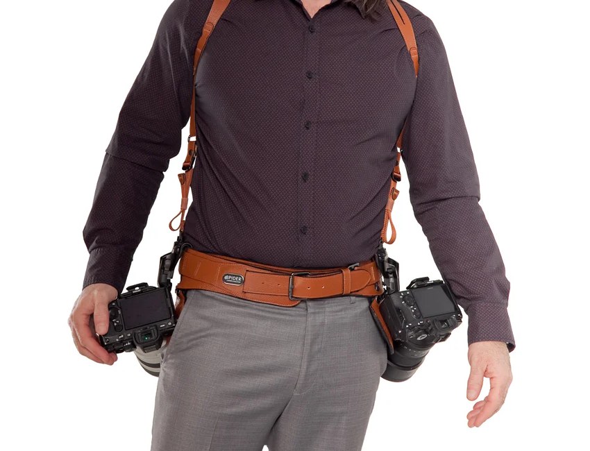 Pas biodrowy SPIDER CAMERA HOLSTER SpiderPro Single Camera System v3 (BROWN)