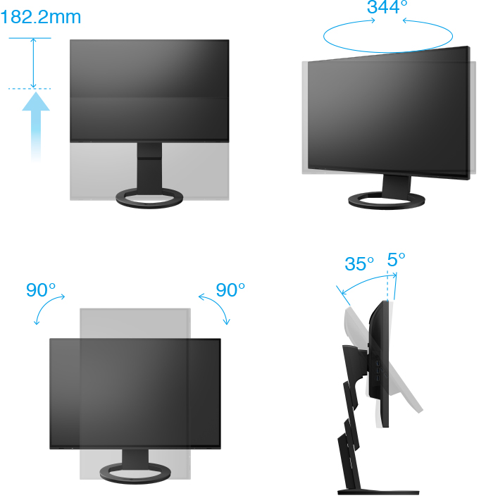 Monitor EIZO FlexScan EV2495-WT [Autoryzowany Partner Premium]