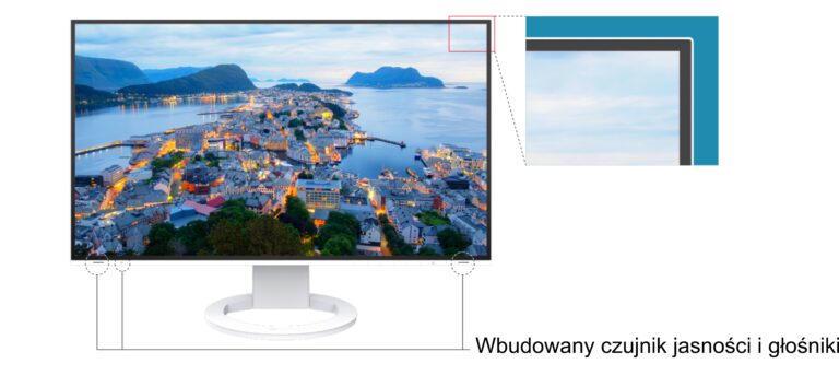Monitor EIZO FlexScan EV2495-WT [Autoryzowany Partner Premium]