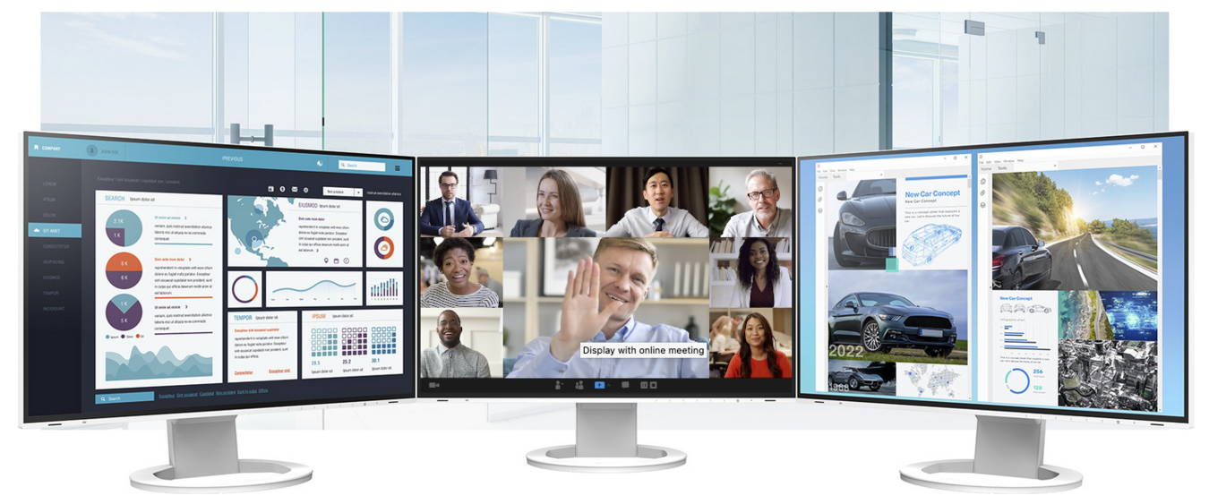 Monitor EIZO FlexScan EV2495-WT [Autoryzowany Partner Premium]