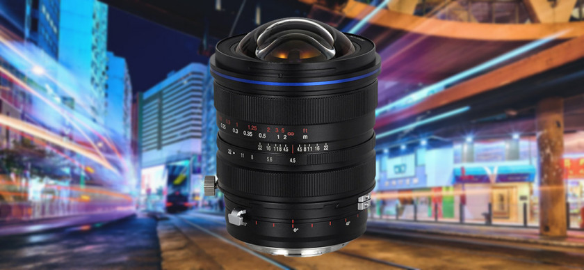 Obiektyw Laowa 15 mm f/4,5 Zero-D Shift do Canon EF
