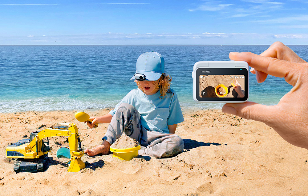Kamera sportowa Insta360 GO 3S (64GB) z Action Pod