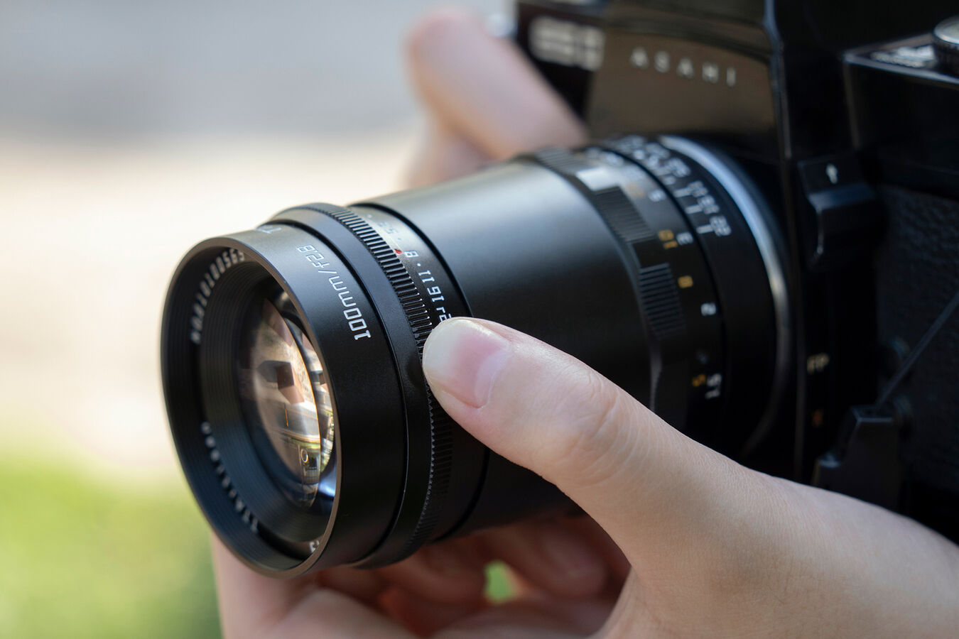 Obiektyw TTArtisan 100mm f/2.8 Soap Bubble Bokeh - mocowanie Leica M