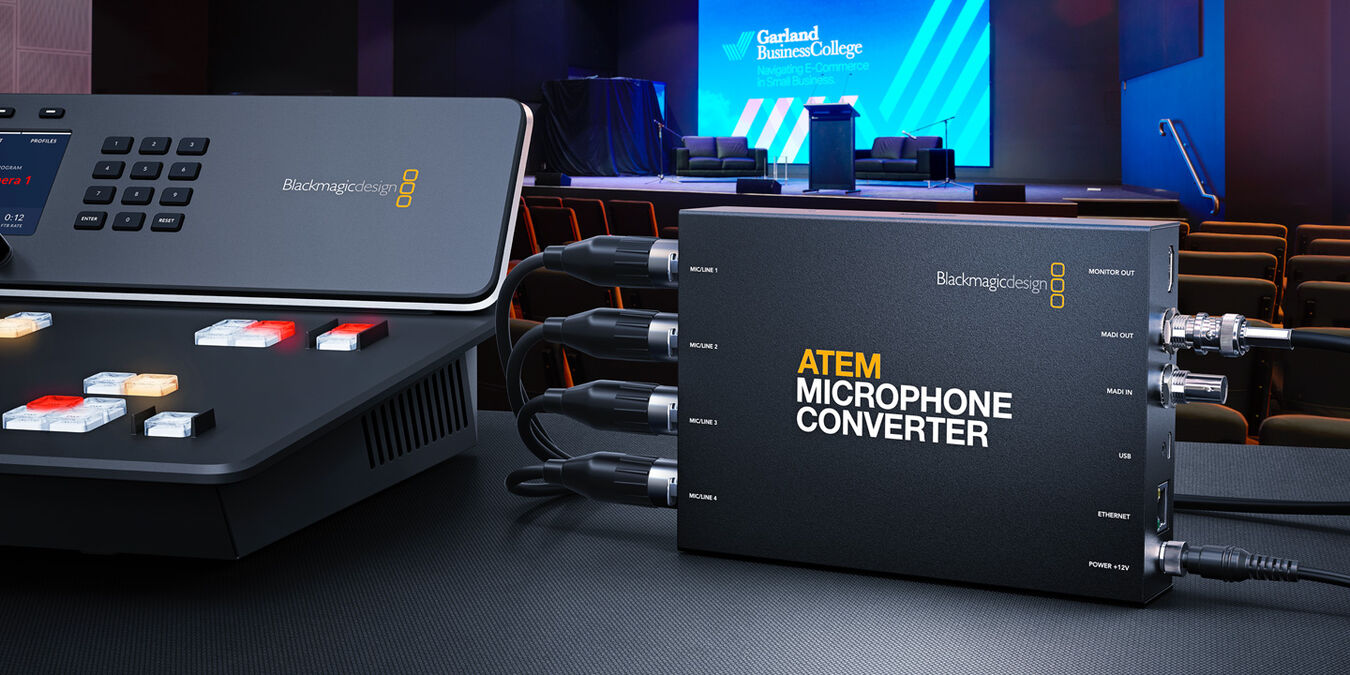 Blackmagic Design ATEM Microphone Converter