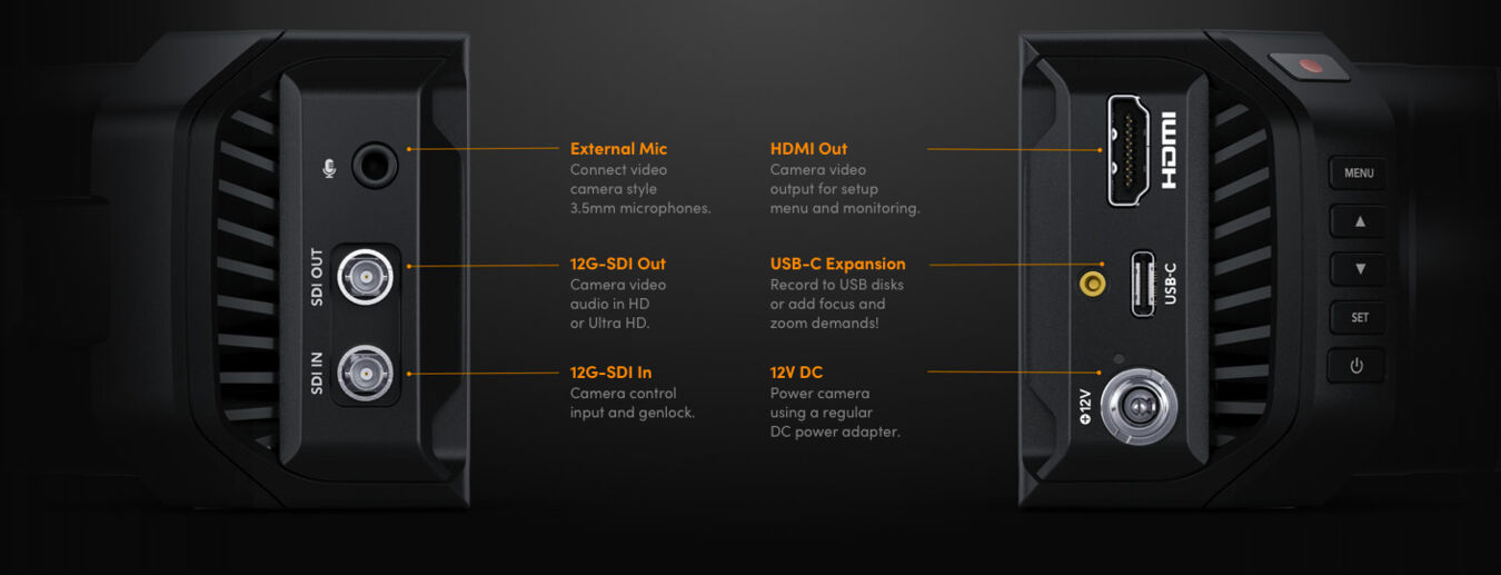 Kamera Blackmagic Design Micro Studio Camera 4K G2