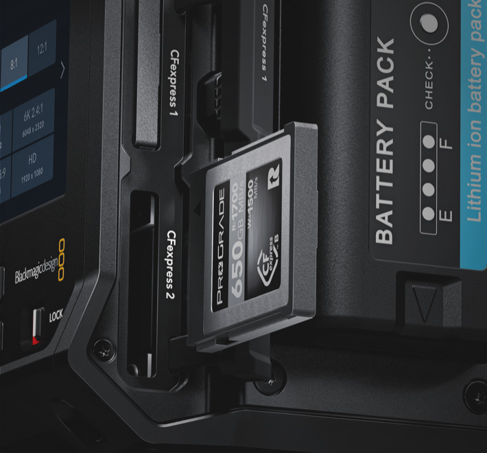 Kamera Blackmagic Design Pyxis 6K - Canon EF