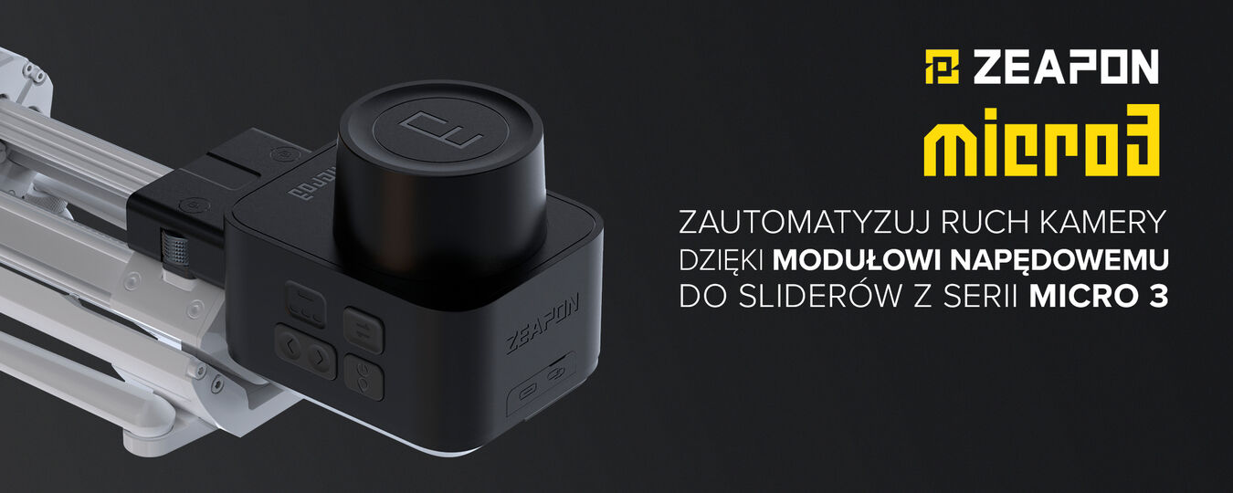 Slider Zeapon Micro 3 E500 z modułem napędowym