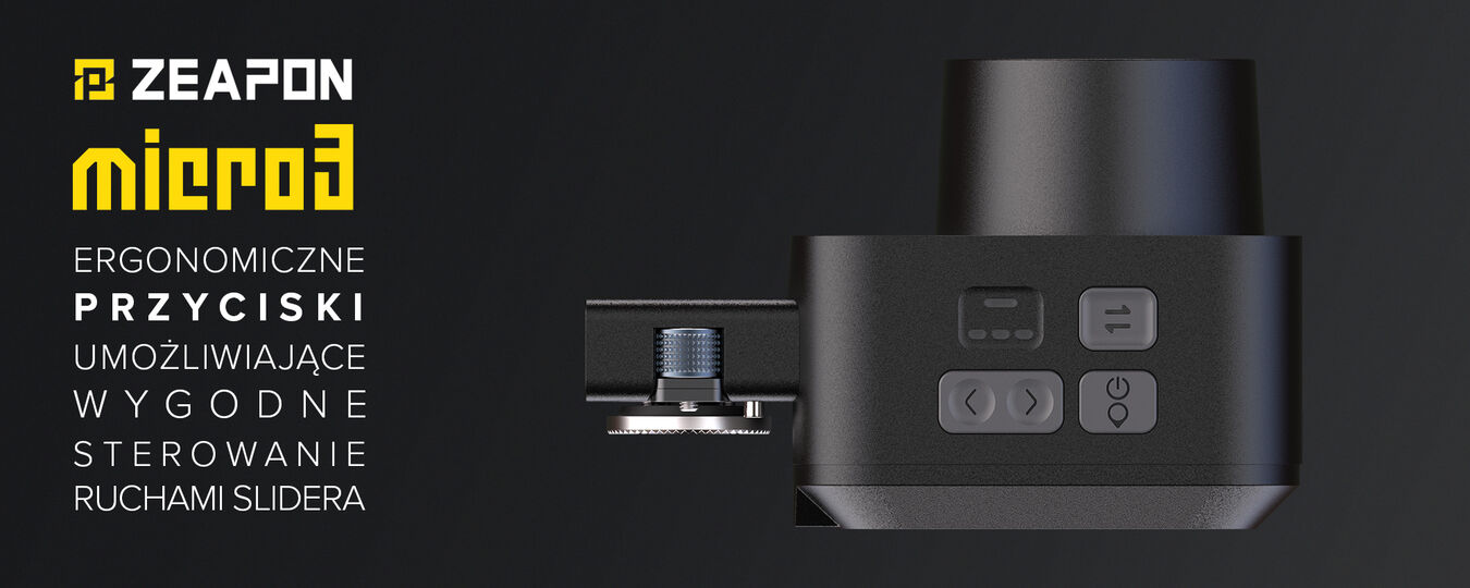 Slider Zeapon Micro 3 E500 z modułem napędowym