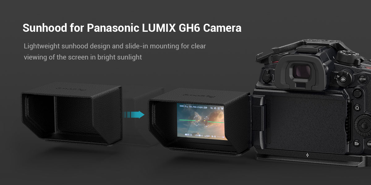 Osłona przeciwsłoneczna SmallRig 3460 do aparatu Panasonic LUMIX GH6