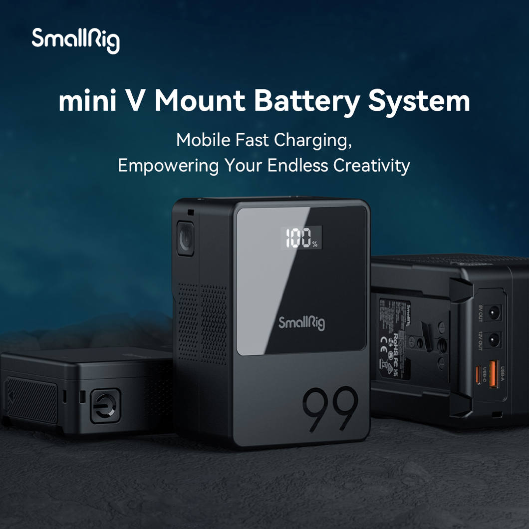 Akumulator V-mount mini battery SmallRig 3581 VB155 |