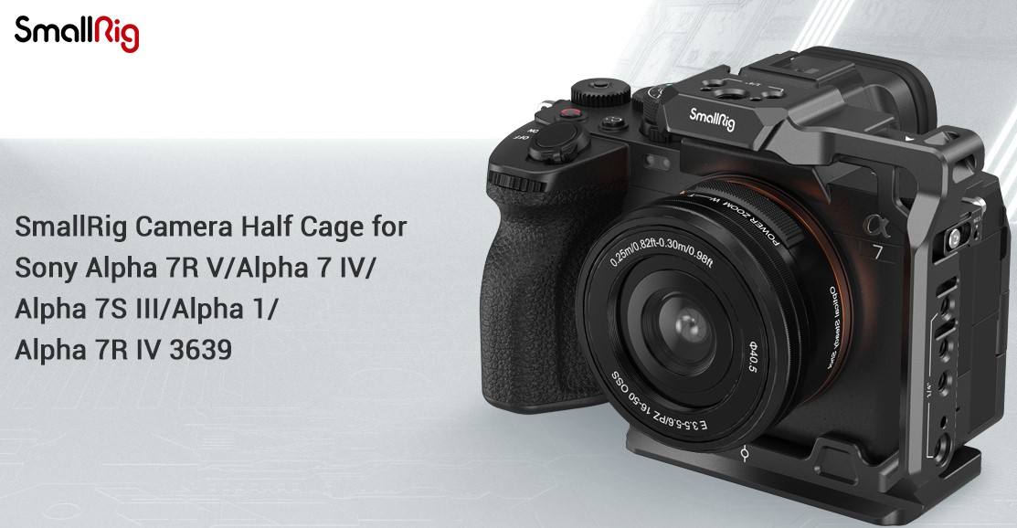 Klatka SmallRig 3639 Half Cage do Sony A7IV/ A7SIII/ A7RIV/ A1 |