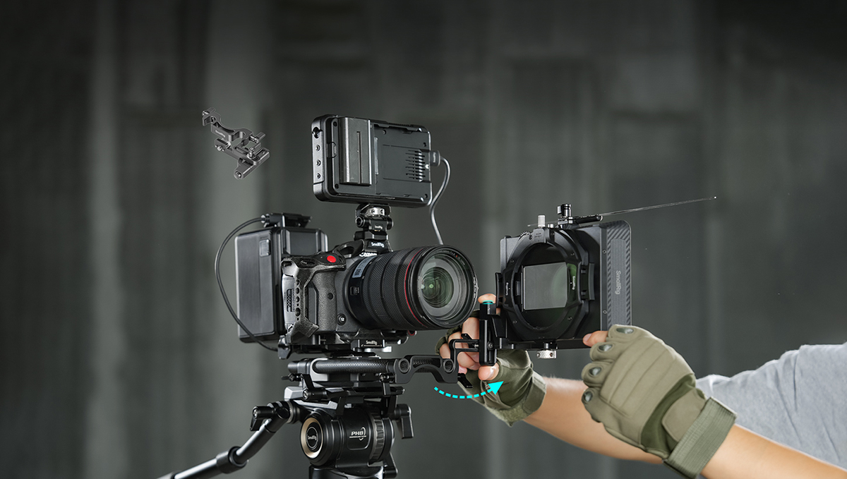 SmallRig 4412 Filter Kit with Adjustable Clamp