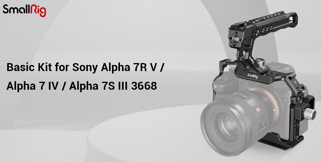 Klatka SmallRig 3668C do Sony A7RV/A7IV/A7SIII/A7V zestaw Basic Kit