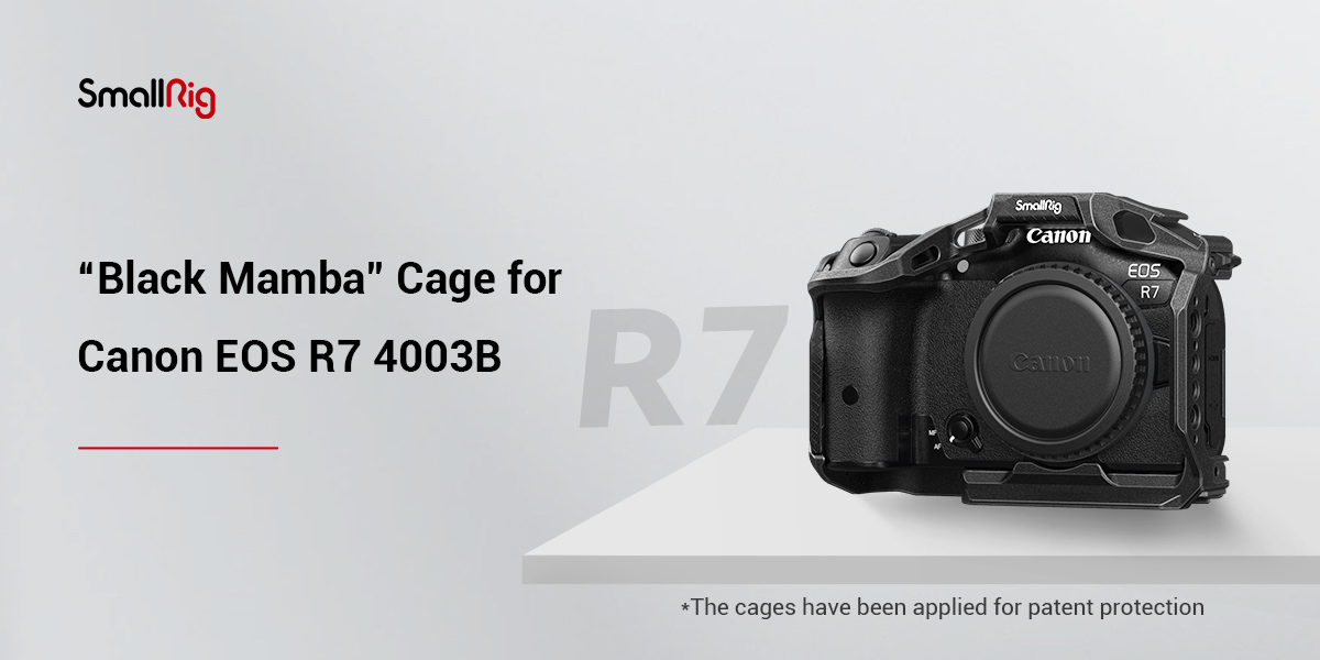 Klatka SmallRig 4003B “Black Mamba” do Canon EOS R7