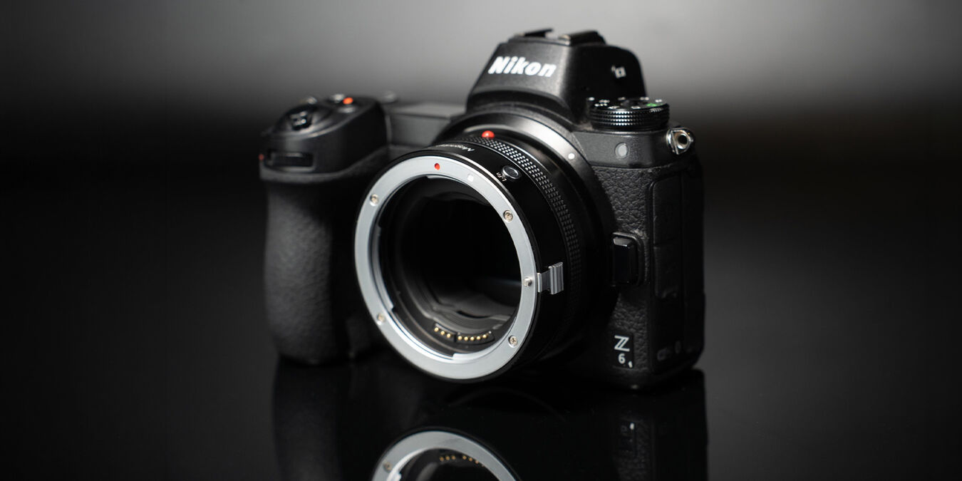 Adapter bagnetowy z autofocusem Megadap EFTZ21 - Canon EF / Nikon Z
