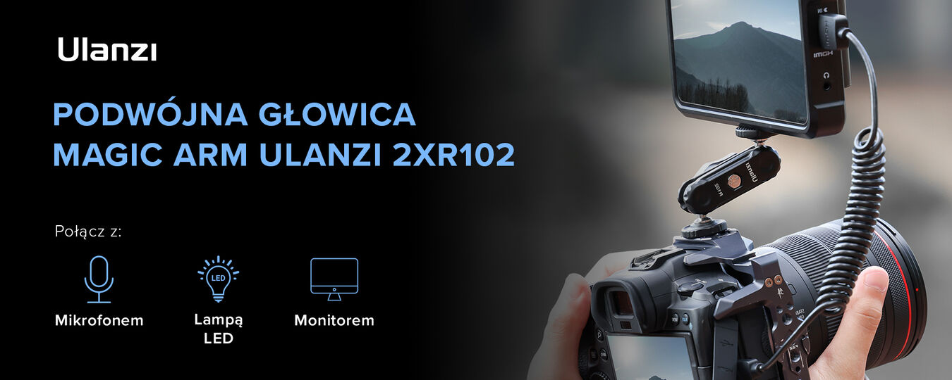 Uchwyt montażowy Magic Arm Ulanzi R102