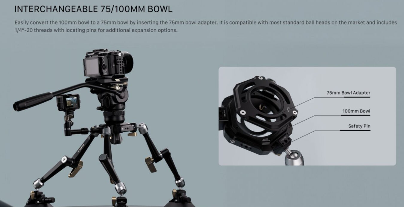 Przyssawka Tilta HDA-T11-A Hydra Articulating Car Mounting System with Electronic Suction Cups