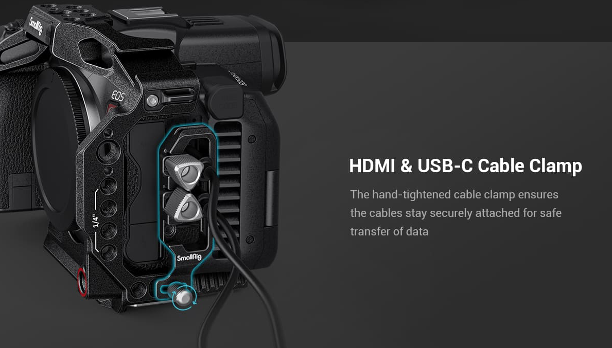 SmallRig 3891 “Black Mamba” Handheld Kit do Canon EOS R5C