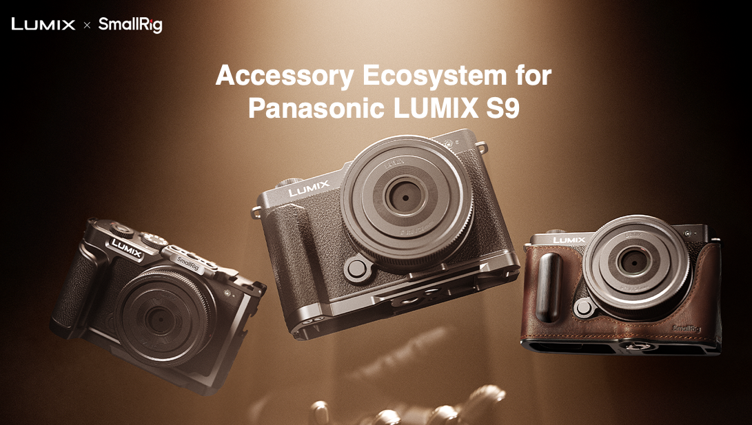 Skórzane Etui SmallRig 4703 Leather Half case for Panasonic Lumix S9