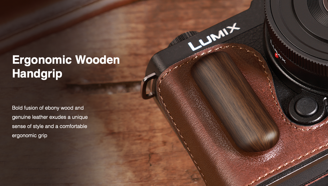 Skórzane Etui SmallRig 4703 Leather Half case for Panasonic Lumix S9