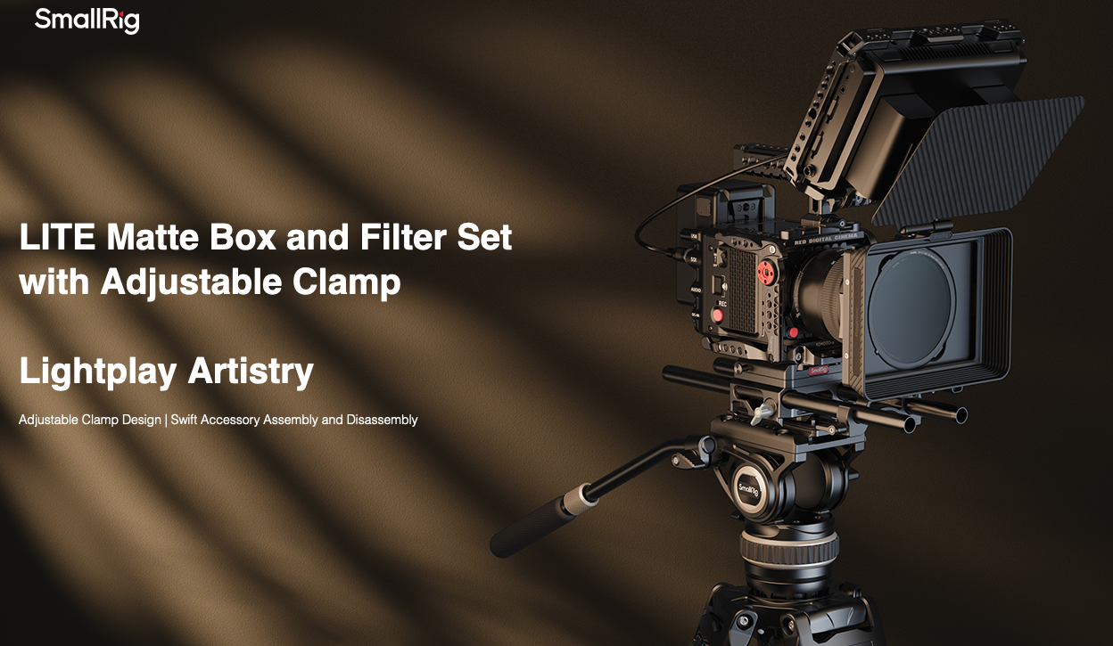 SmallRig 4412 Filter Kit with Adjustable Clamp