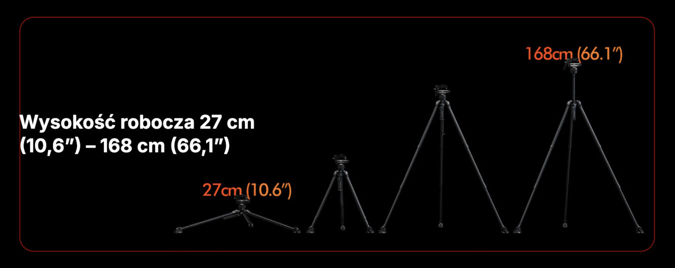 Statyw SmallRig 5755 X Potato Jet TRIBEX Carbon II Tripod Kit