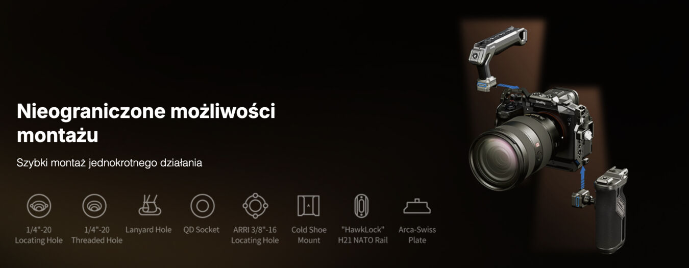 Klatka SmallRig 6027 "HawkLock" Sony Alpha 7 V / 7R V / 7 IV