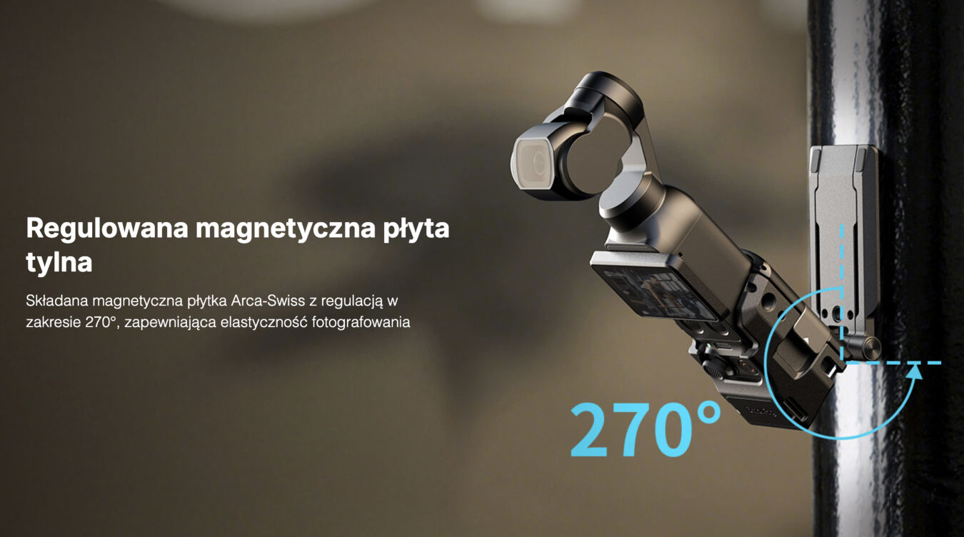 SmallRig 6003 klatka z płytką magnetyczna do DJI Osmo Pocket 4