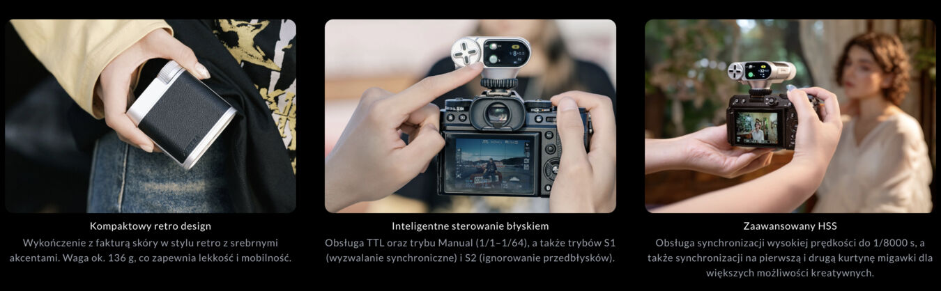 Viltrox lampa błyskowa Vintage Z1 Pro - Canon