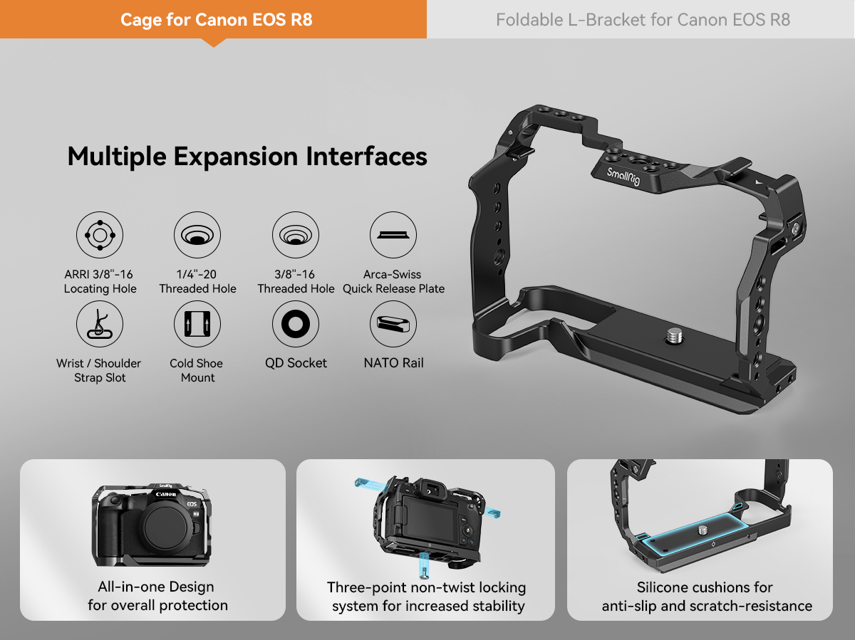 Klatka SmallRig 4212 do Canon EOS R8