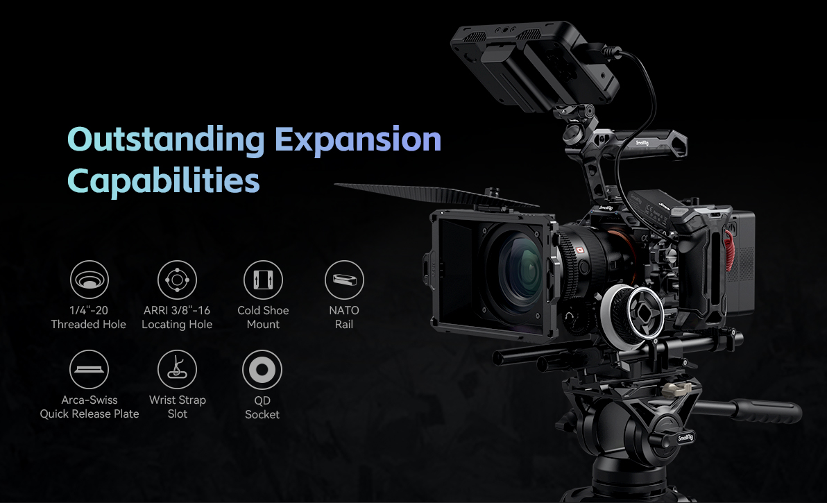 Klatka SmallRig 3708 Rhinoceros Basic Cage Kit do Sony A7 RV/ A7IV/ A7 SIII
