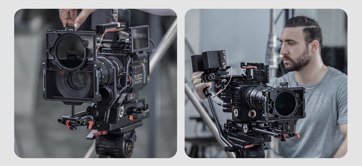 SmallRig 3645 Lightweight Multifunctional Modular Matte Box (95mm) VND Kit