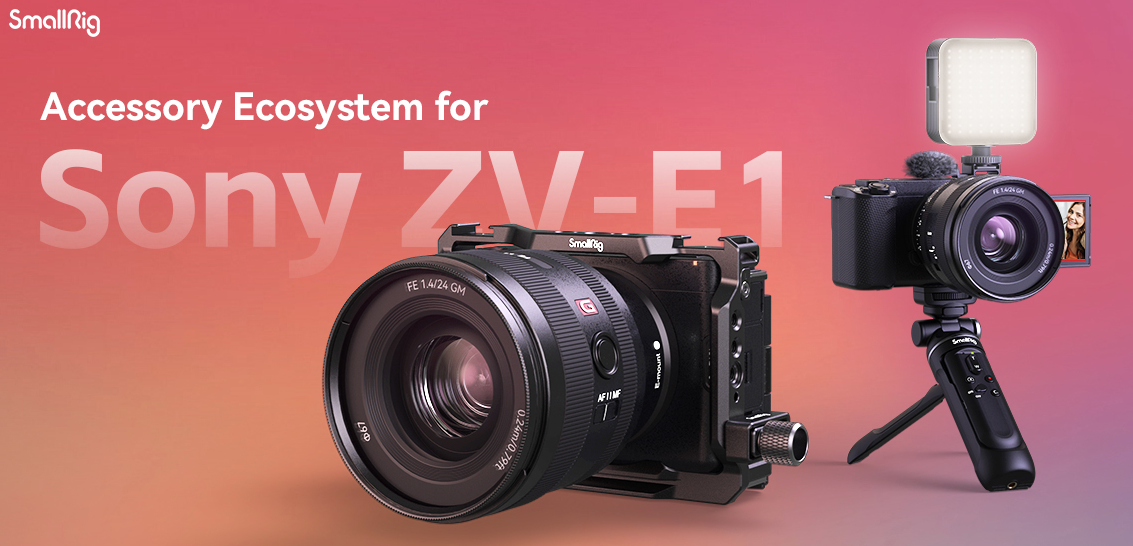 SmallRig 4258 Vlogging Tripod Kit do Sony ZV-E1 / ZV-E10 / ZV-1 / ZV-1F