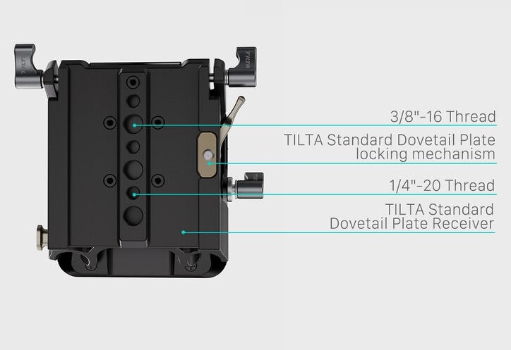 Tilta TA-DBPK-B 15mm LWS Arca Manfrotto Dual Baseplate Kit