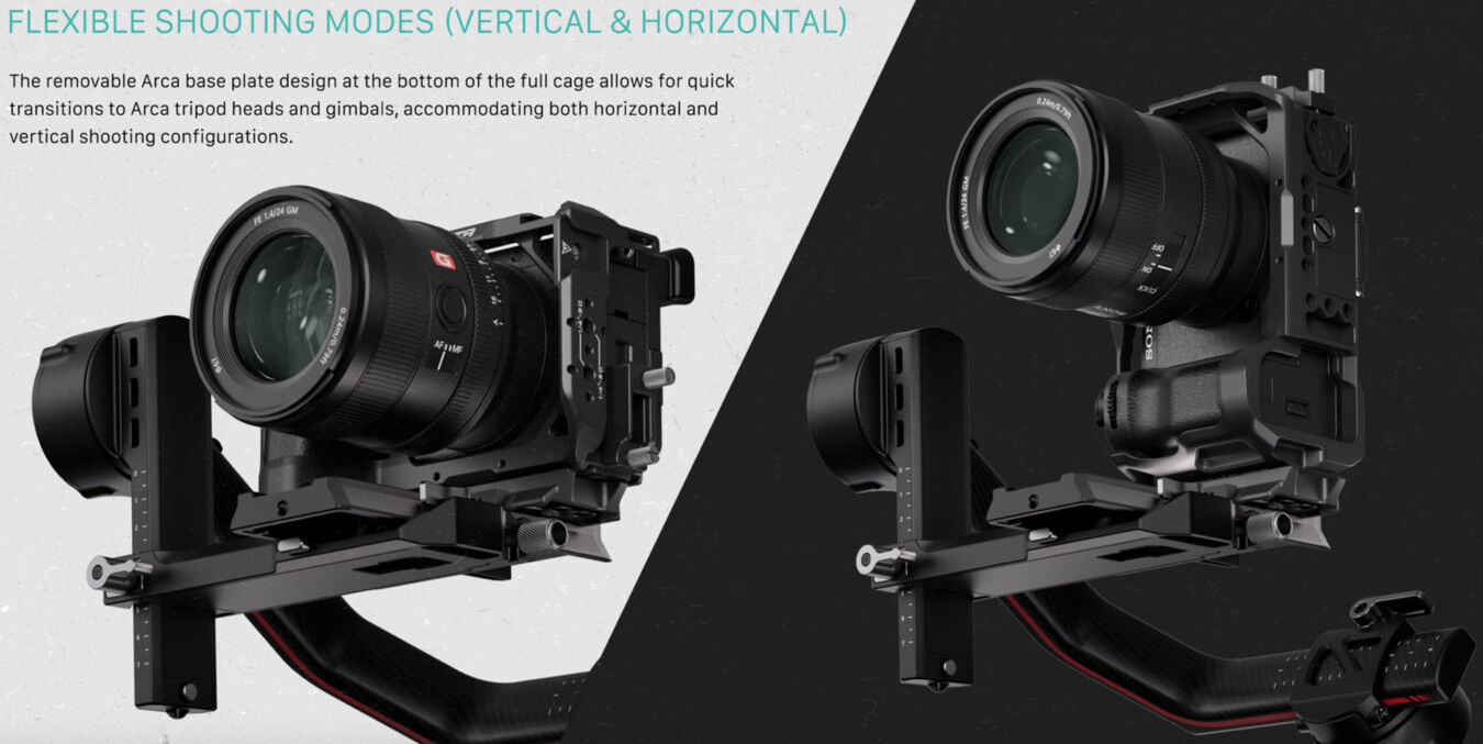 Klatka Tilta TA-T54-FCC-B Full Cage do Sony A6700