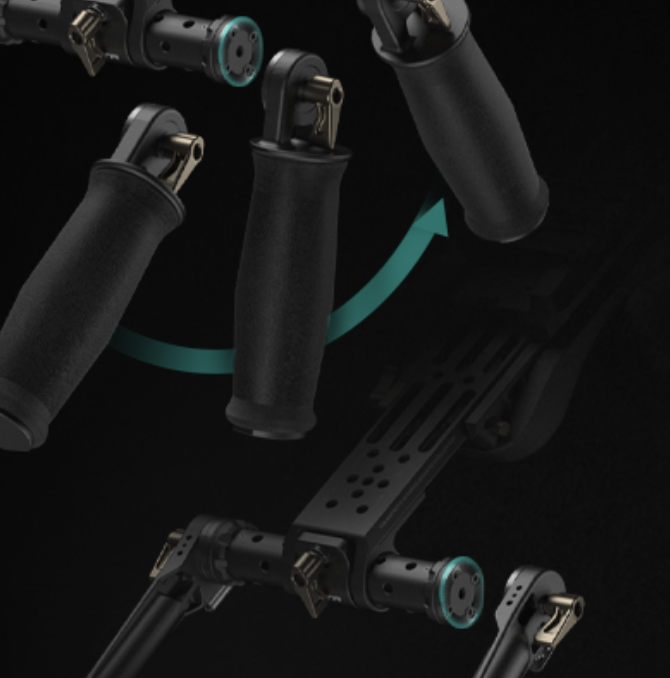 Tilta TA-LSR-B Lightweight Shoulder Rig (Black)