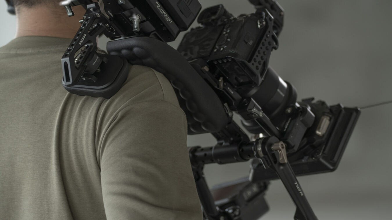 Tilta TA-LSR-B Lightweight Shoulder Rig (Black)