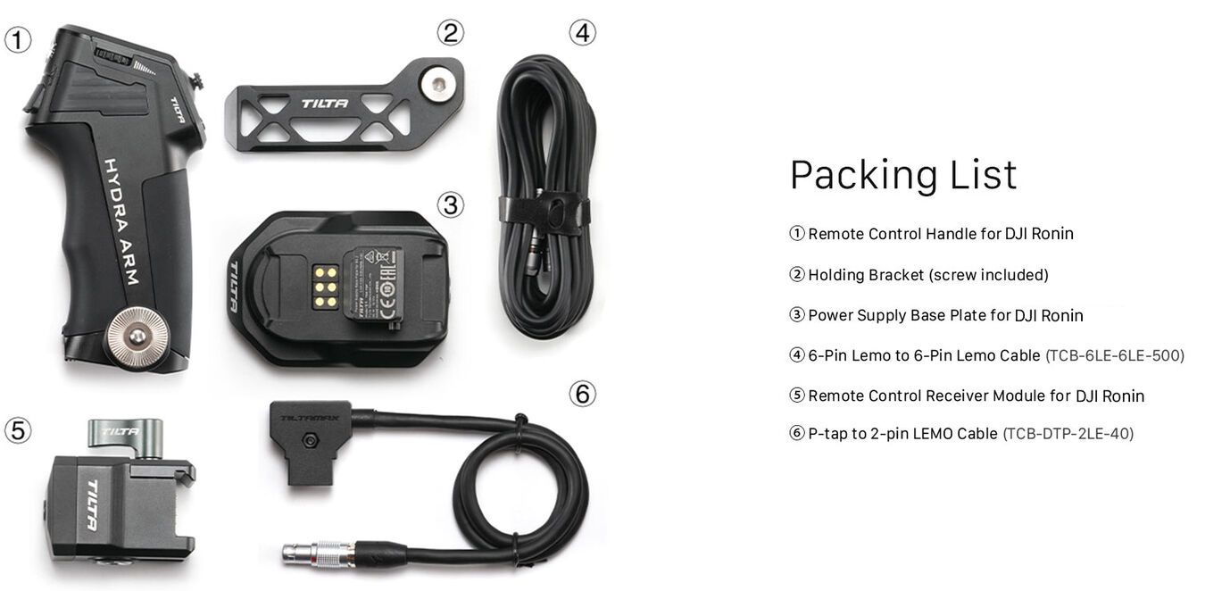 Tilta TGA-RCK Remote Control Kit for RS 2/ RS 3 PRO