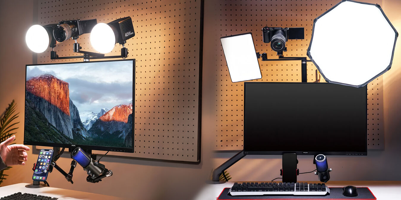 Uchwyt Ulanzi do monitorów Vesa