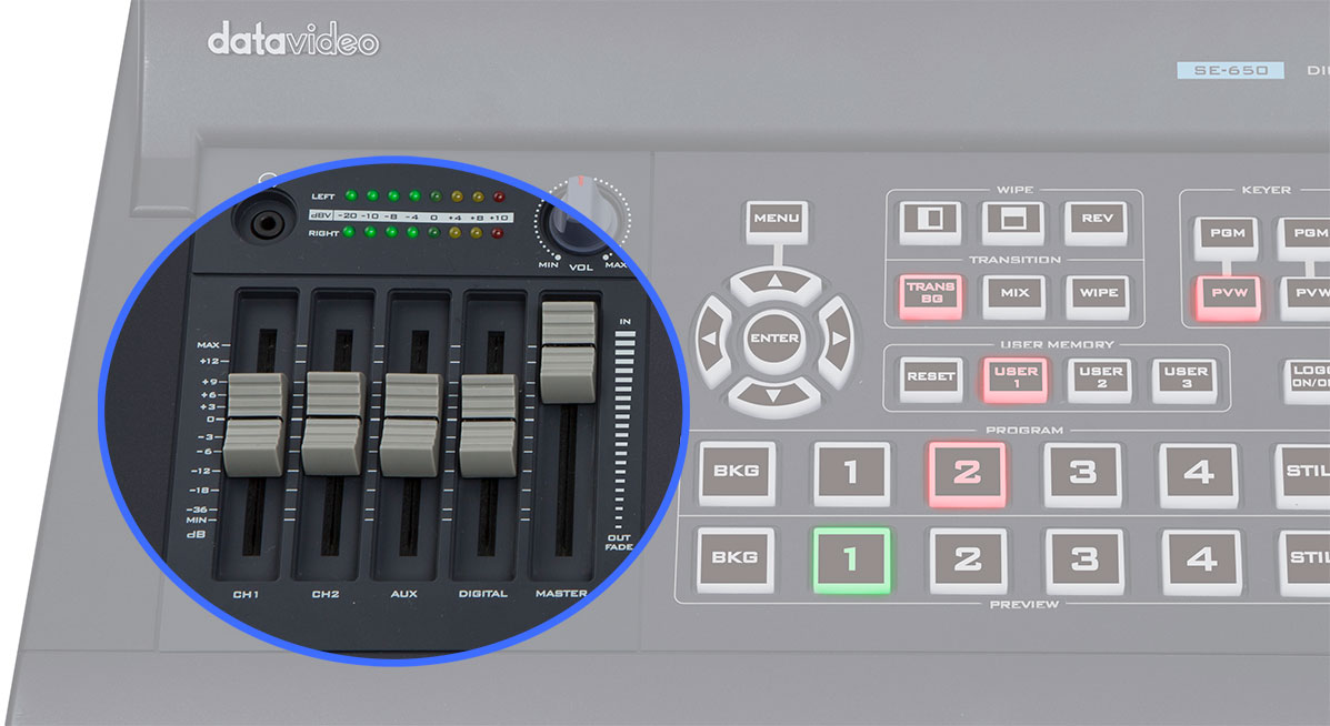 DataVideo SE-650 4-Ch 2xSDI 2xHDMI - mikser wideo