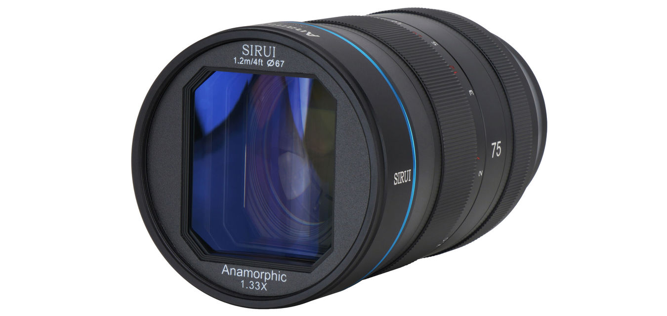 Obiektyw Sirui 75mm f/1.8 1,33X Anamorphic (Canon EF-M)