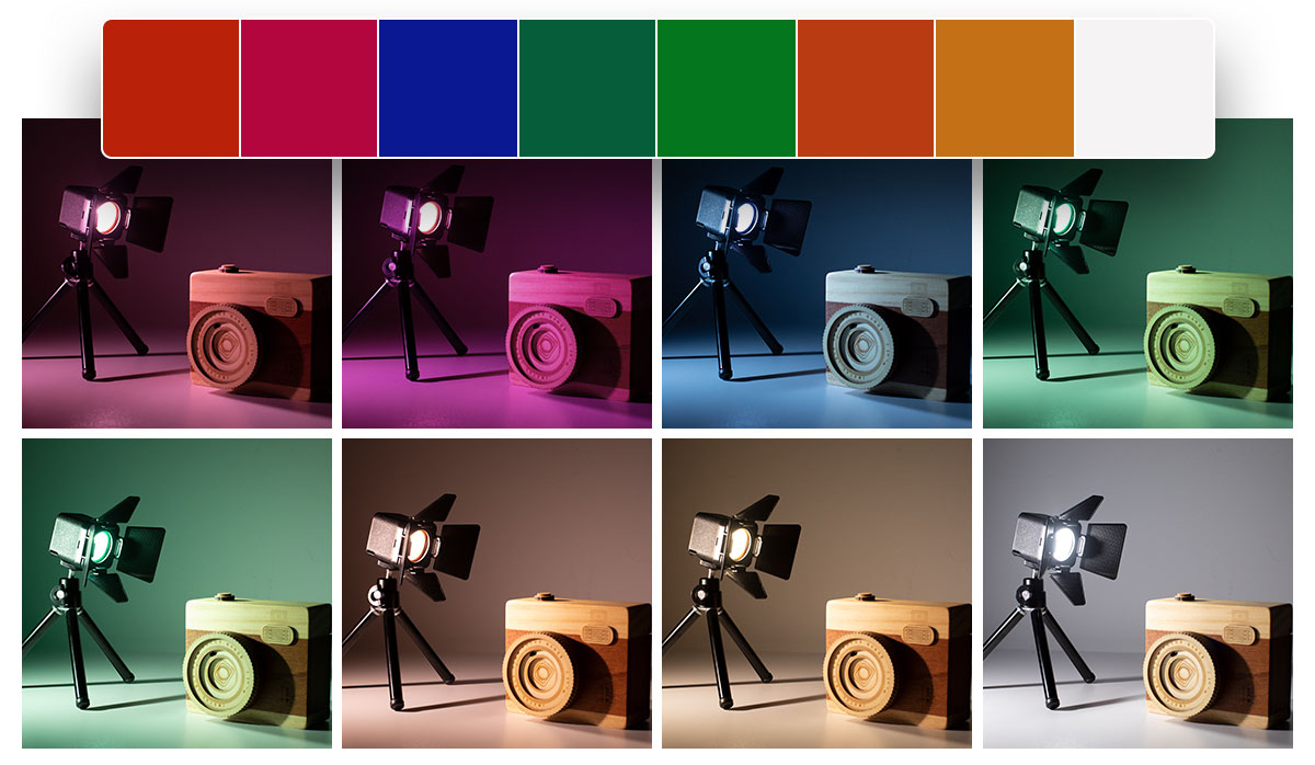 SmallRig 3469 lampka LED RM01 Video Light Kit (3 sztuki)