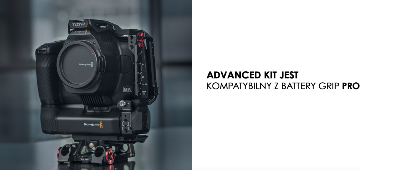 Tilta Advanced Kit (TA-T11-A-B) - klatka wraz z akcesoriami do Blackmagic Design Pocket Cinema Camera 6K Pro (Black)