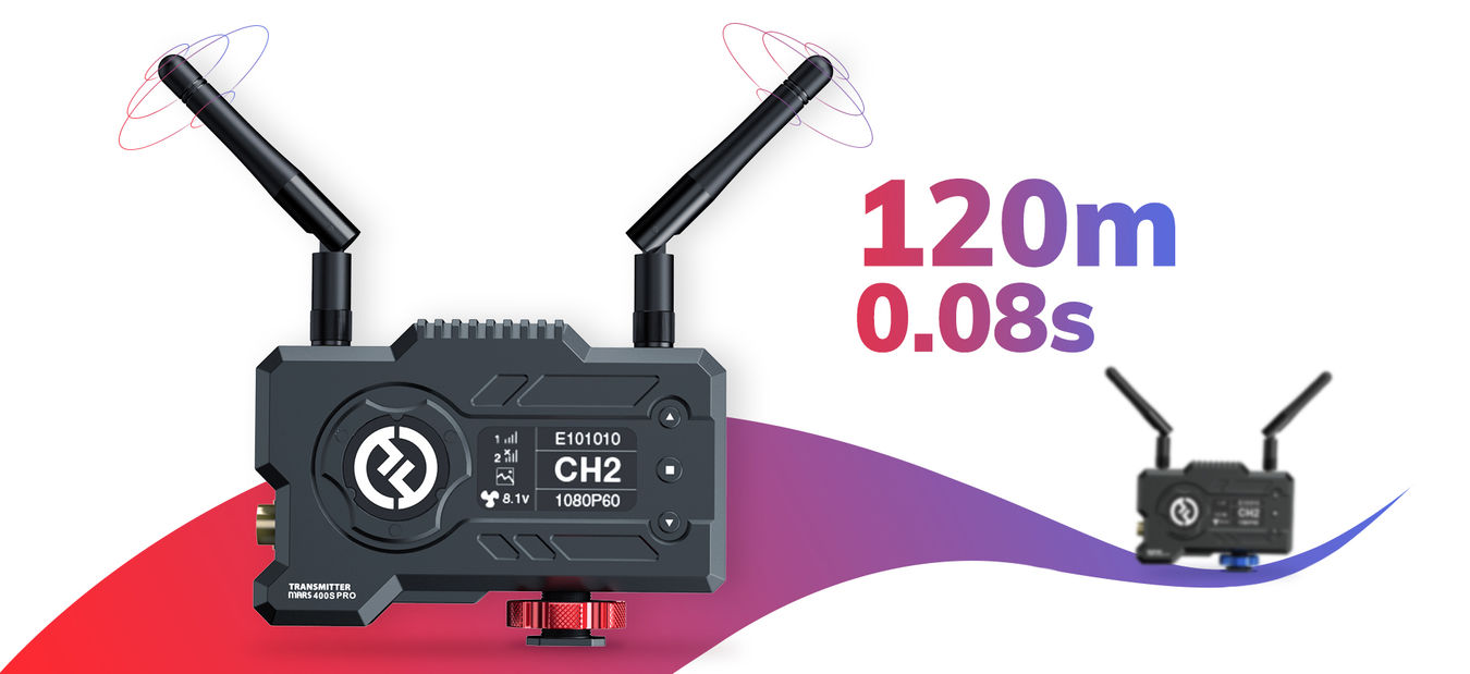 Hollyland Mars 400S PRO HDMI SDI - zasięg 120m
