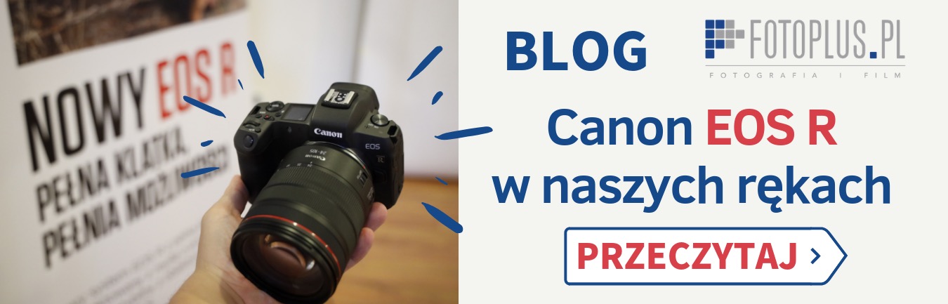 Bezlusterkowiec Canon EOS R + Adapter EF-EOS R (wypożyczalnia)