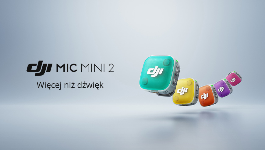 Zestaw bezprzewodowy DJI Mic Mini 2 (2TX + 1RX + etui ładujące)